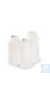 Round wide mouth bottles 3000 ml, HDPE, screw cap, Ø 140 x H 280 mm Round wide mouth bottles 3000...